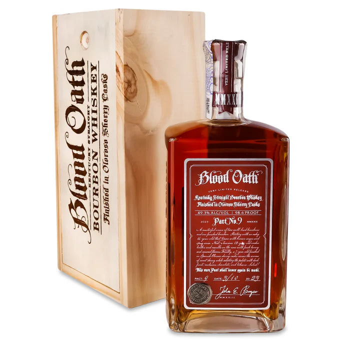 Blood Oath Pact No. 9 2023 Kentucky Straight Bourbon Whiskey 750ml