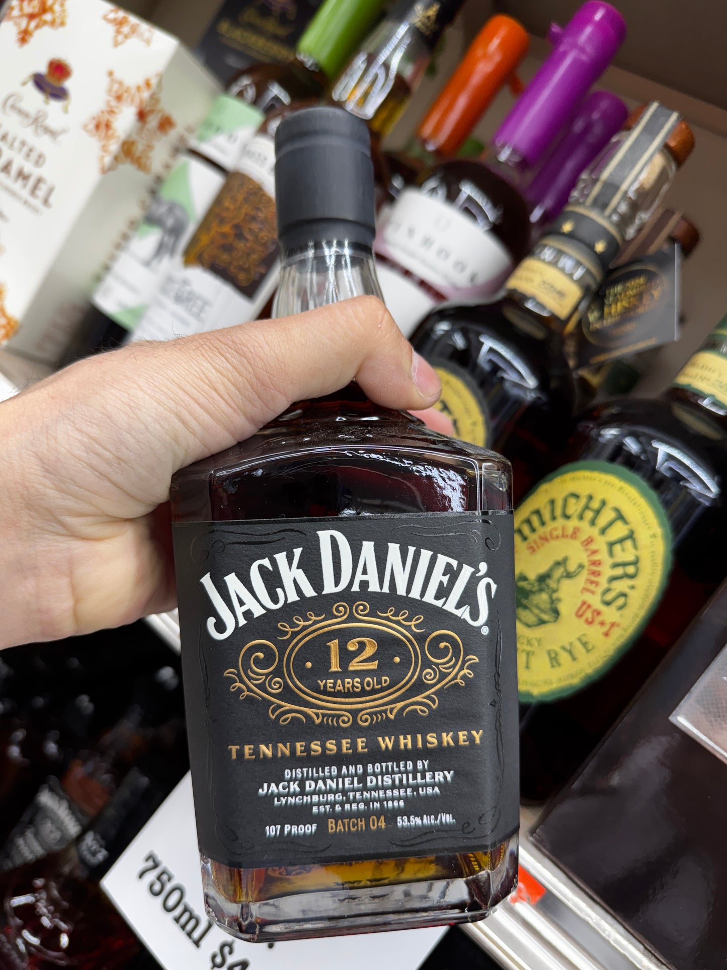 Jack Daniels 12 Year Tennessee Whiskey