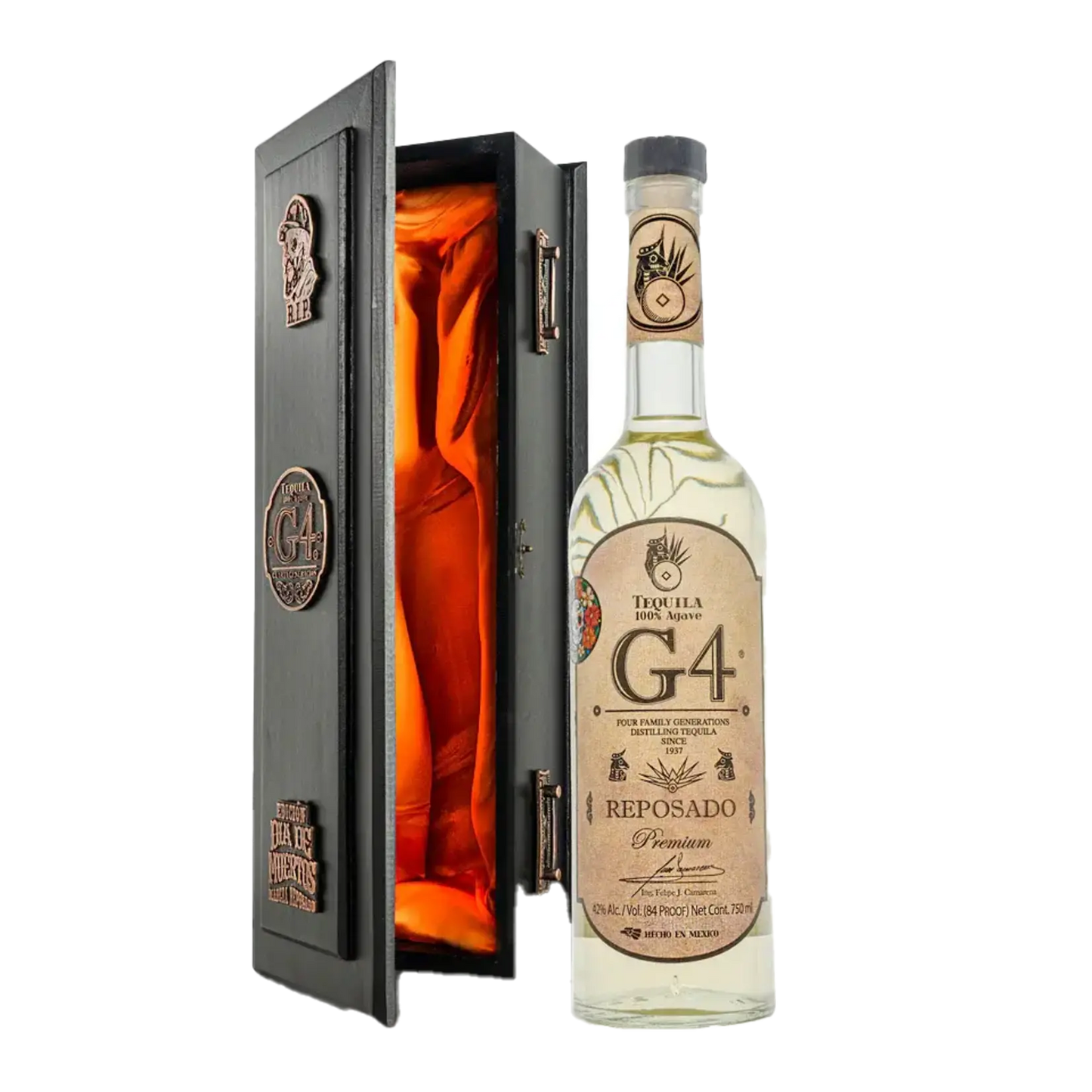 G4 TEQUILA | EDITION DIA DE MUERTOS | MADERA REPOSADO