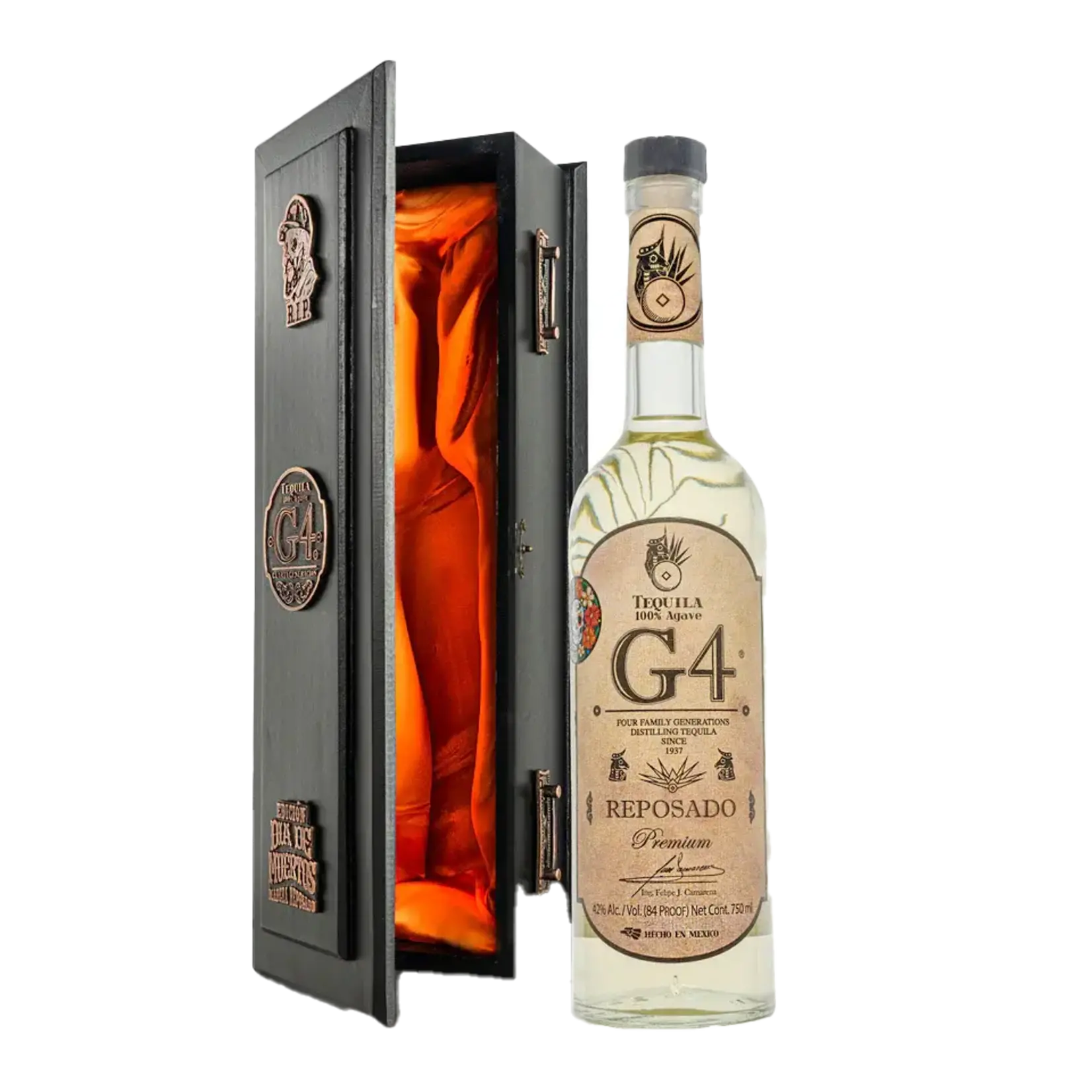G4 TEQUILA | EDITION DIA DE MUERTOS | MADERA REPOSADO