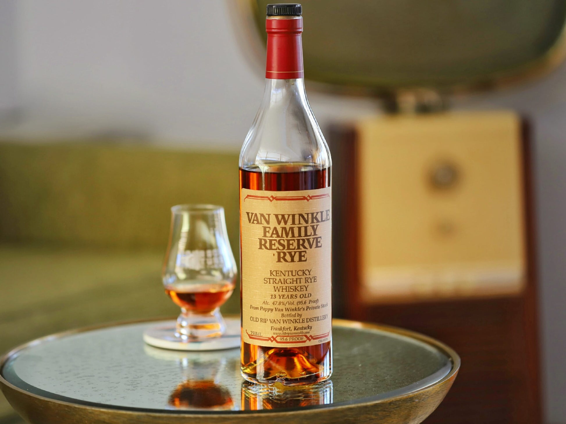 Old Rip Van Winkle Pappy Van Winkle's Family Reserve 13 Year Old Kentucky Straight Rye Whiskey