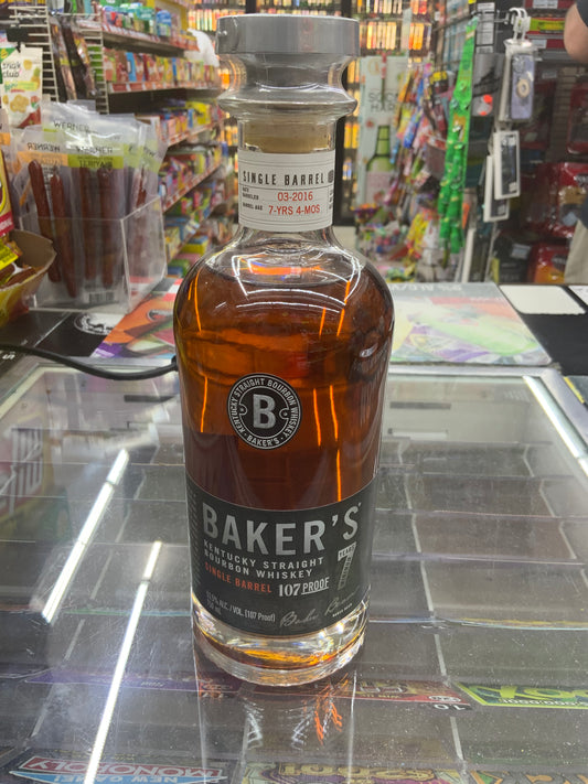 Baker's Single Barrel Bourbon 7 Years 750ml