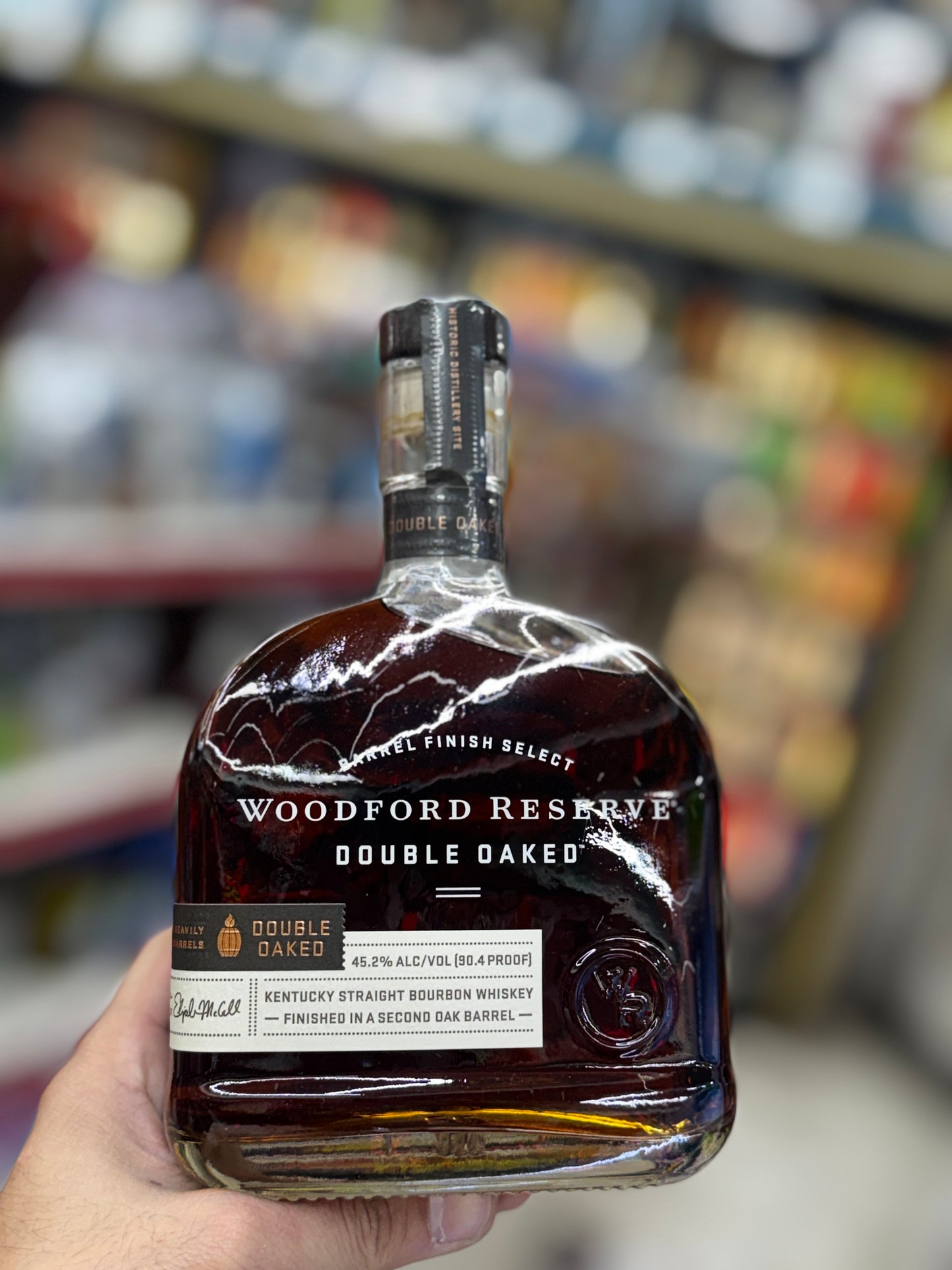 Woodford Reserve Bourbon Double Oaked Barrel Finish Select Kentucky 750ml