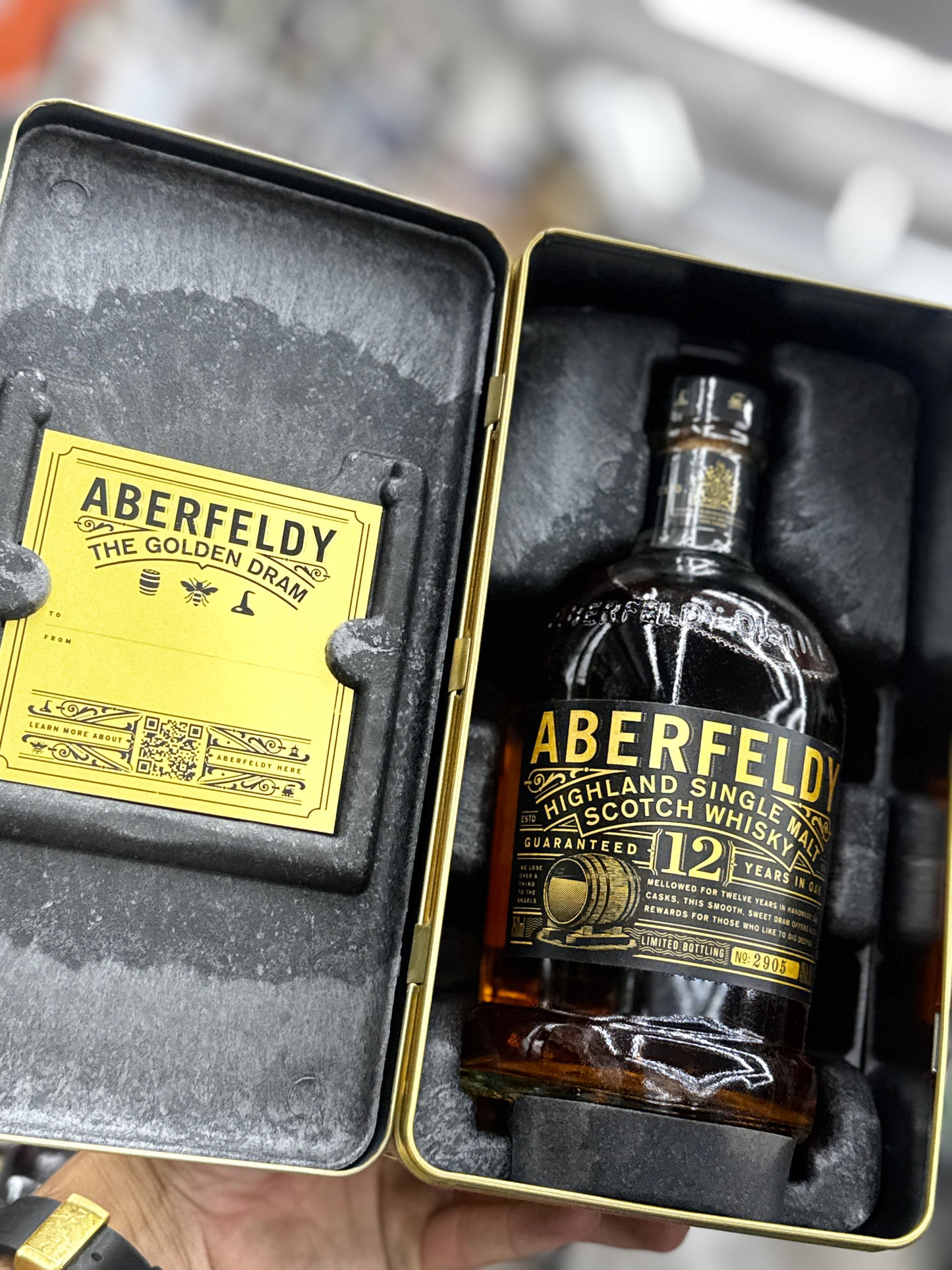 Aberfeldy Scotch Single Malt Highland 12yr 750ml