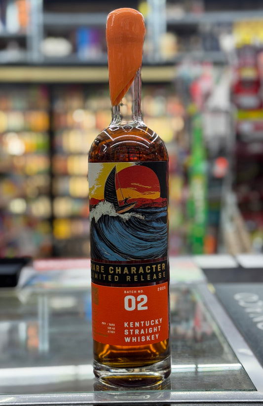 Rare Character batch 02 straight rye whisky limited release