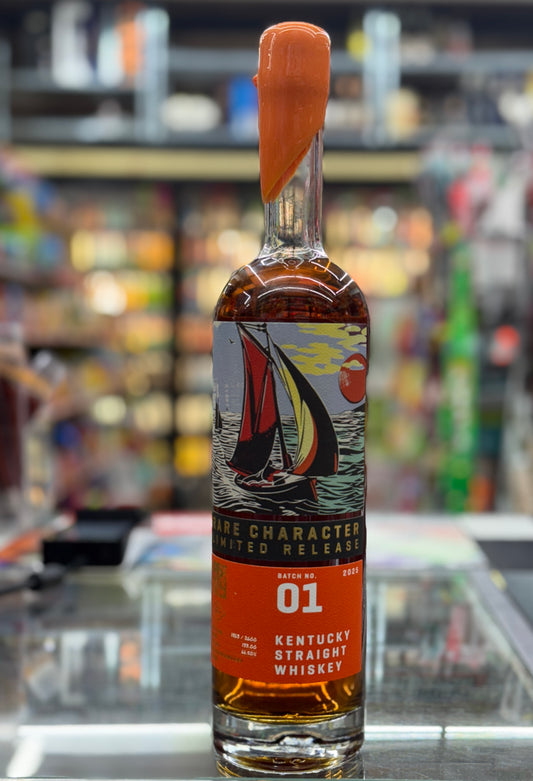 Rare Character batch 01 straight rye whisky limited release