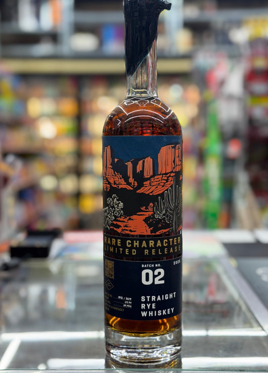 Rare Character batch 02 straight rye whisky limited release