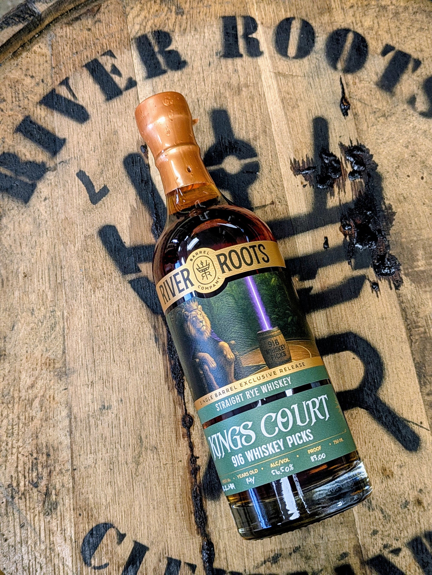 River roots 14 year rye barrel pick ( We only Ship to California).